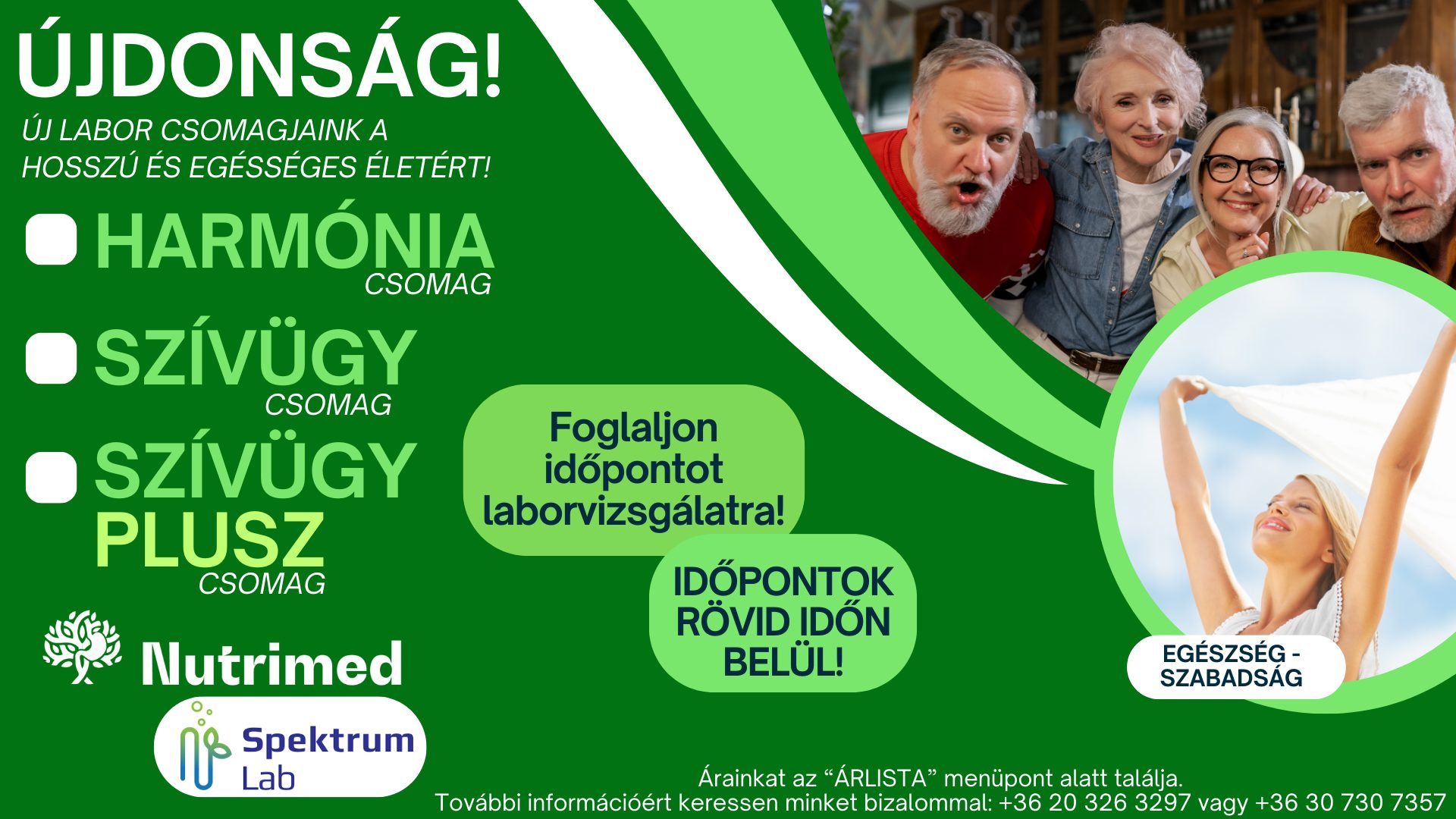 új spektrum laborcsomagok 2025.09